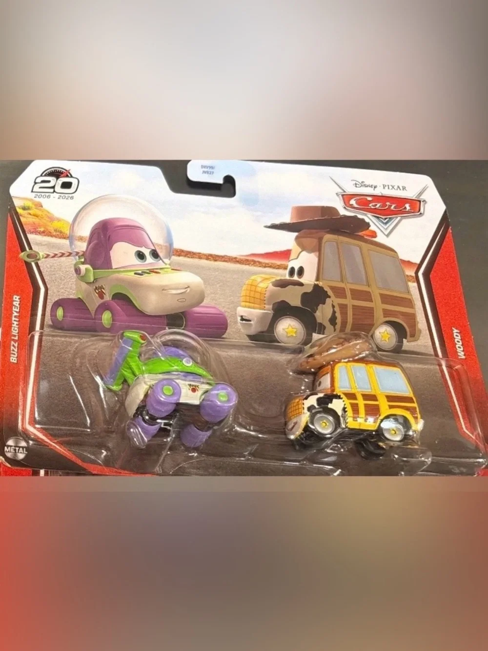 Cars Woody and Buzz 20th anniversary